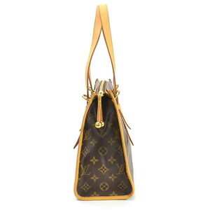 Louis Vuitton Brown Monogram Handbag Popincourt Canvas Leather Brown